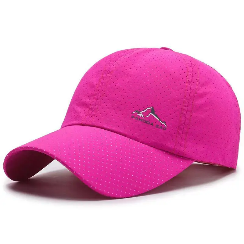 Sonnenschutzhüte für Herren und Damen, sommerlich, leicht, atmungsaktiv, schnell trocknend, Entenschnabelmütze für den Außenbereich, vielseitige Baseballkappe – Detail 9