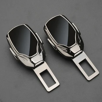 2 pezzi clip per cintura di sicurezza per auto estensore in lega di sicurezza cintura di sicurezza serratura fibbia spina inserto presa prolunga fibbia di sicurezza per Tesla Porsche