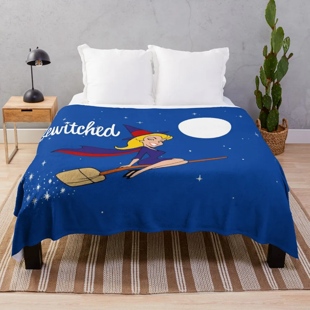 

Bewitched 60s retro Throw Blanket Luxury Thicken Blanket Blankets For Sofa