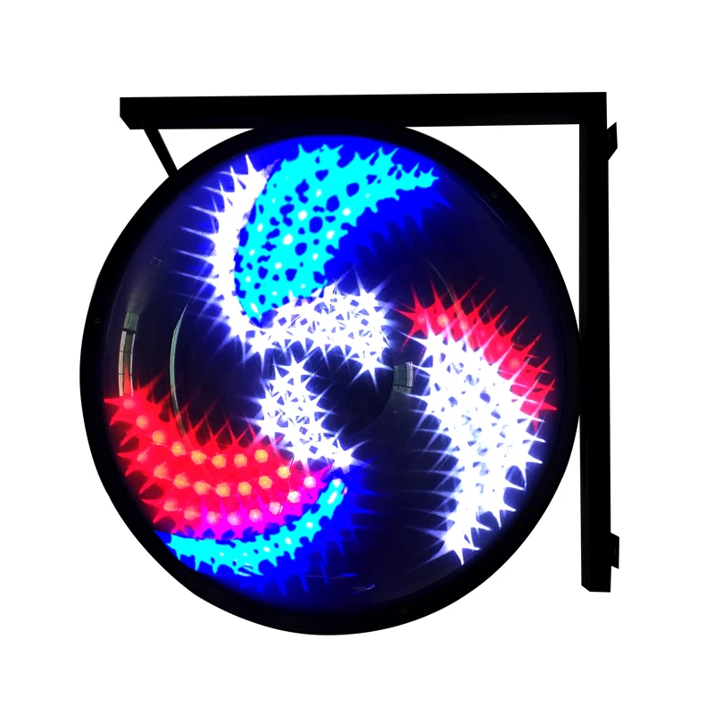 

Wind Light Super Bright LED Hair Salon Turn Light Hair Salon round Light Barber Shop