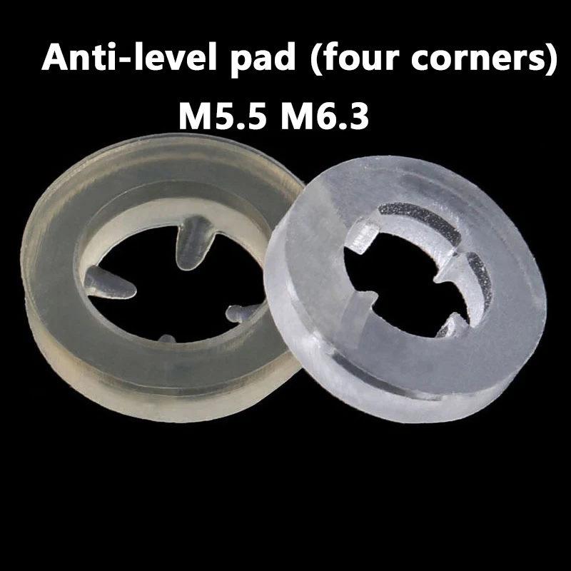 

M5.5 M6.3 Nylon Gasket Waterproof Four-corner Plastic Flat Gasket Plastic Gasket