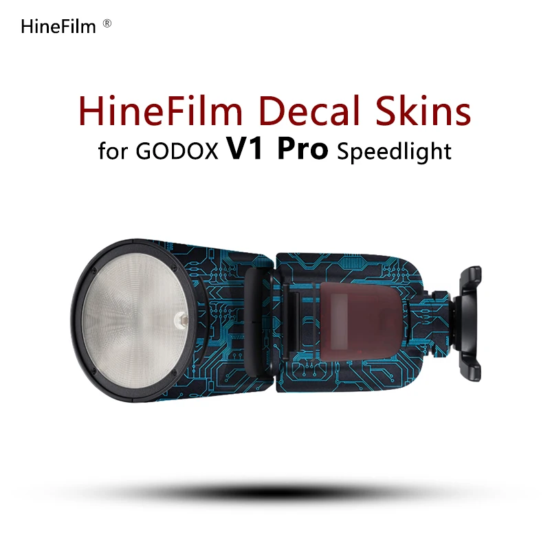 Per Godox V1 Pro Flash Sticker Decal Skin Per Godox V1Pro Camera Flash Light Speedlite Protector Wrap Cover Per Godox V1 Pro
