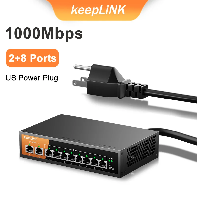 Switch with US Plug