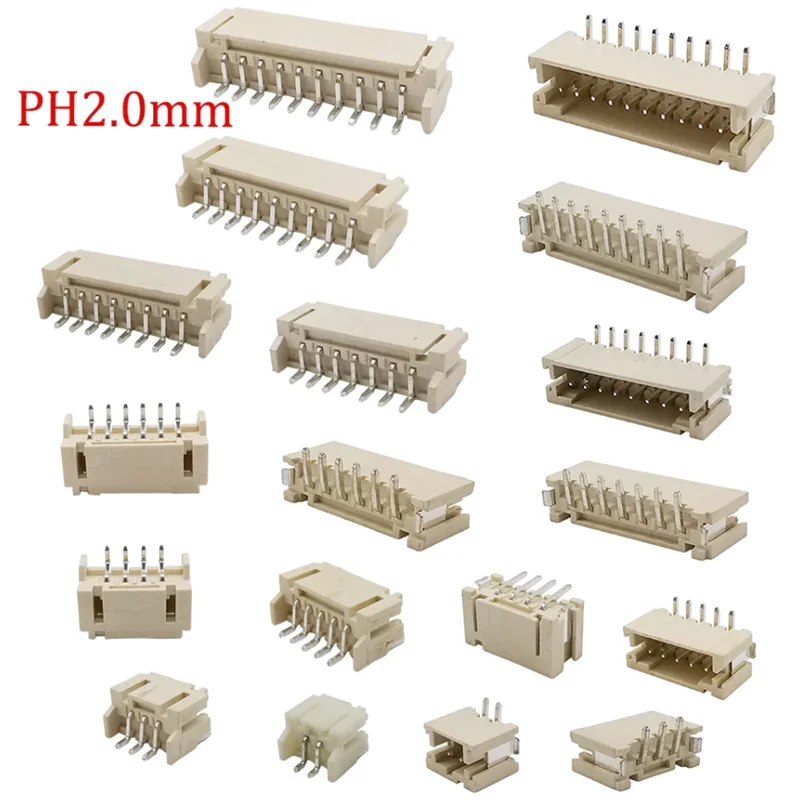 20pcs jst ph2 0mm 2 3 4 5 6 7 8 9 10 11 12 pin jpg