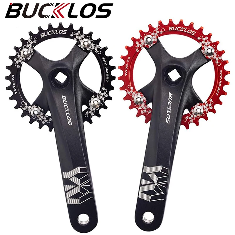 

Горный велосипед BUCKLOS MTB 104BCD 170 мм, коленчатый механизм с 4 велосипедные болты 32/34/36/38/40/42T, цепное кольцо, 11 скоростей, велосипедные запчасти