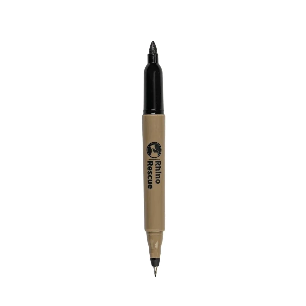 RHINO RESCUE Double Tip Marker Pen Fine and Broad Tip Twin Tip Pens For Outdoor Camping Home Signing and Marking (Pack of 10) 4