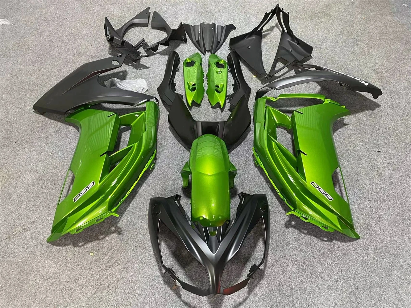 

For Kawasaki Ninja650 ER-6F EX 650 2012 2013 2014 2015 2016 Motorcycle ABS Body Green Fairing Kit , ER6F NINJA650 12 13 14 15 16