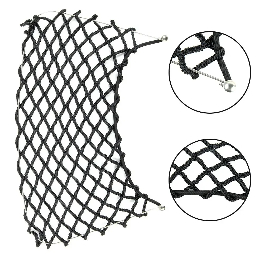 Anti-corrosion Pocket Black Accessories Tuck Net Bag String For Benz Fortwo 451 2009-2014