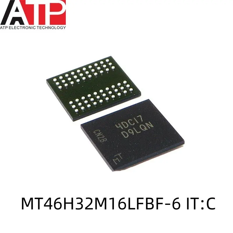 

(2piece) MT46H32M16LFBF-6 IT:C D9LQN MT46H32M16LFBF-6-IT:C FBGA-60 SDRAM Mobile LPDDR Memory IC 60-VFBGA (8x9) New and Original