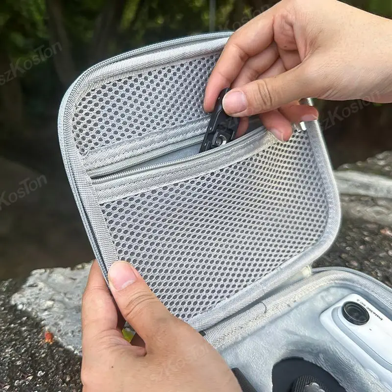 Lekufee Custodia Rigida Impermeabile Per Insta360 GO 3S/GO 3 - Valigetta Con Schiuma Personalizzata - Foto 3