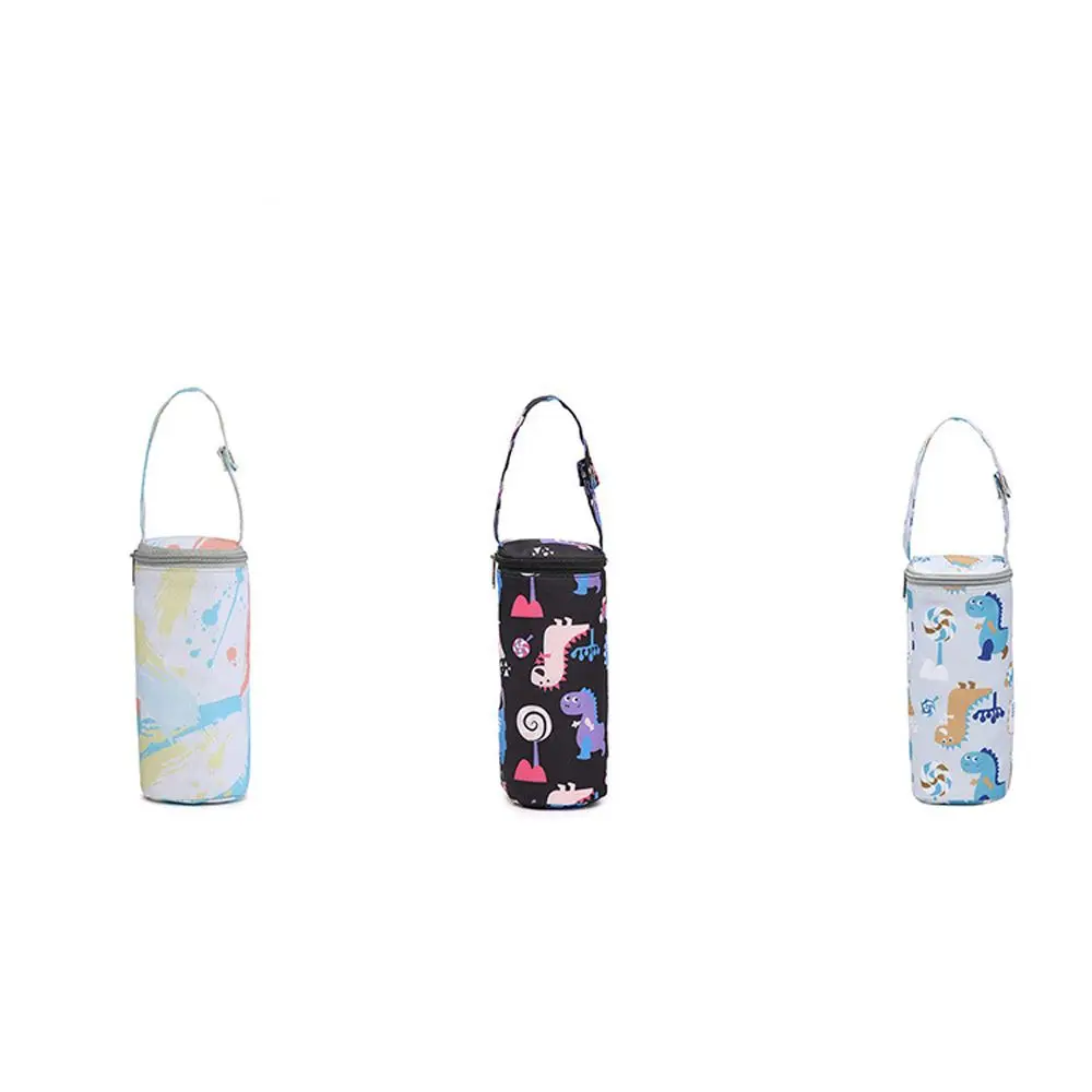 Cartoon Food Feeding Cup Bag Lollipop Portable Bottle Bag Hanging Thermal Bag Insulation Bag Stroller Accessories images - 6