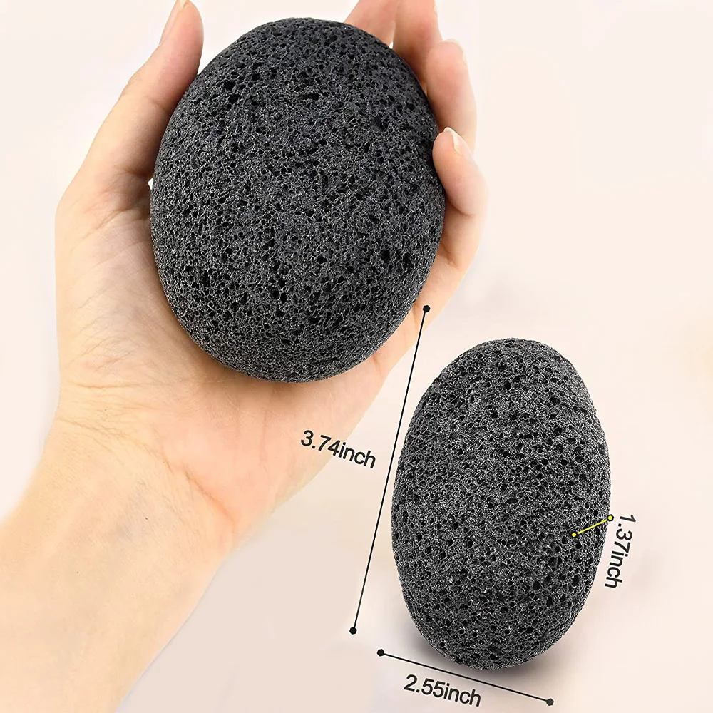 Hot Sale Pumice Lava Stone for Feet Dead Skin Corn Callus Remover Exfoliator Pedicure Tools With Gift Box