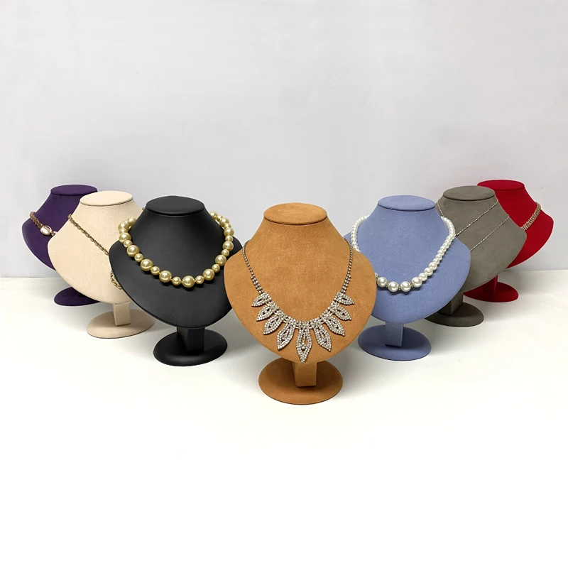 Jewelry Necklace Pendant Display Stand Window Necklace Display Portrait Model Shelf Jewelry Ornament Rack