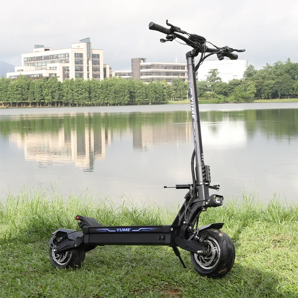 YUME HAWK Pro 6000w60v30a Electric Scooter Adult Folding Scooter Max Speed 85km/h Max Mileage 90km LCD Display