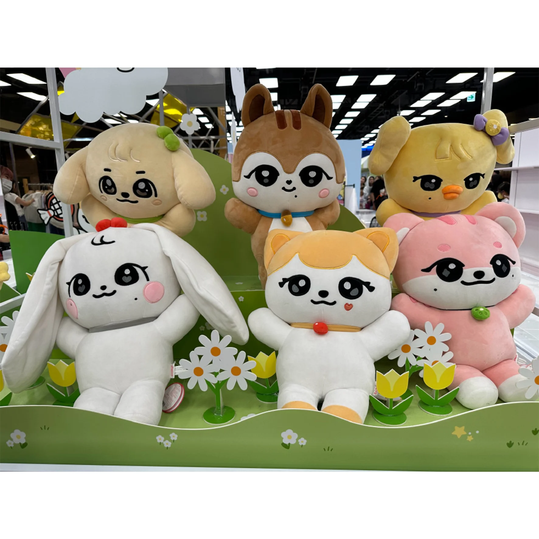 

KPOP IVE Pop-up Store Cartoon Animal Plush Doll 20CM MINIVE PARK Stuffed Toy WonYoung YuJin LIZ GAEUL LEESEO REI Fan Gift