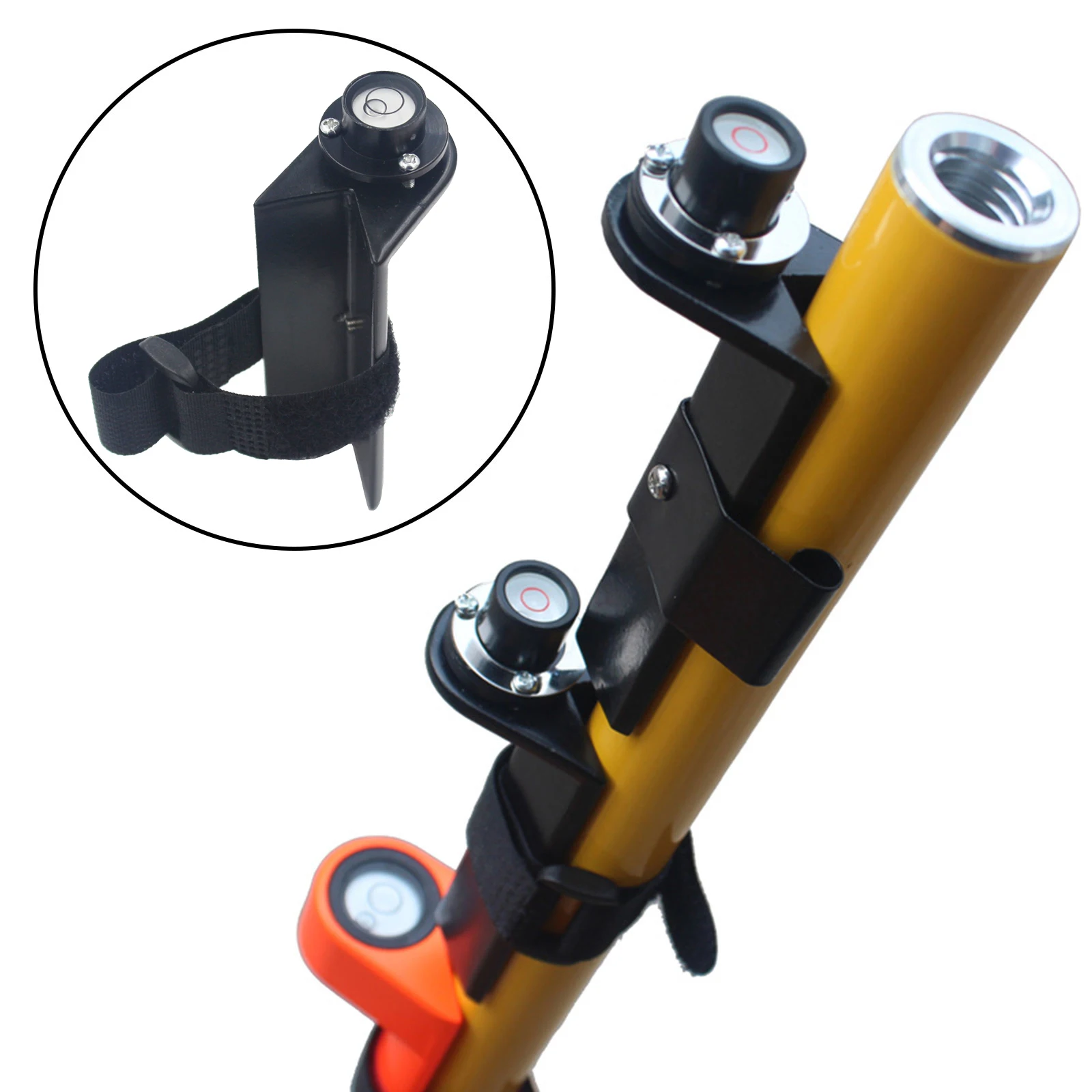 Livella A Bolla Per Asta Di Centraggio - 25mm In Plastica Per Topografia E GPS