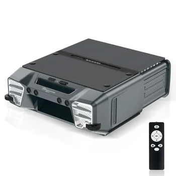 EVERCROSS BOT Y80 Solare Power Robot Skimmer Piscina, Robot Piscina per la Pulizia della Superficie dell'Acqua, Fino a 12 Ore, Navigazione Intelligente, Parcheggio Automatico, Telecomando 1