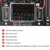 Type-C 8 Channel18650 Lithium Battery Capacity Tester Module MAh MWh Digital Battery Power Detector Module 3