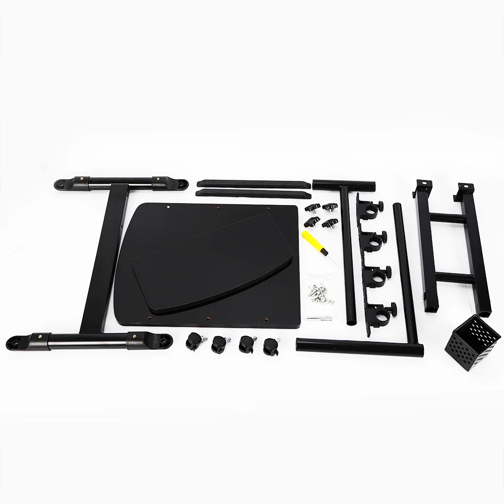 Adjustable Tattoo Station Table Rolling Tray Tattoo Workstation for Studio Beauty Salon Medical Shop Salon Furniture