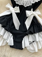 Sexy Spicy Girl ter Small  Sve Color Colion  Knot Waist Cinching  Swimsuit Women Summer P... - Image 3