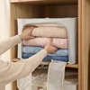 3760 Pants Clothes Storage Box Fabric Clothes Fitting Box Folding Storage Basket Wardrobe Oxford Cloth Bainer Household 4
