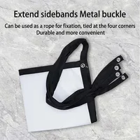 Thinyo Foldable portable extended sidebands for indoor and outdoor use polyester soft projection screen 60 72 84 100 120 150inch - Image 5