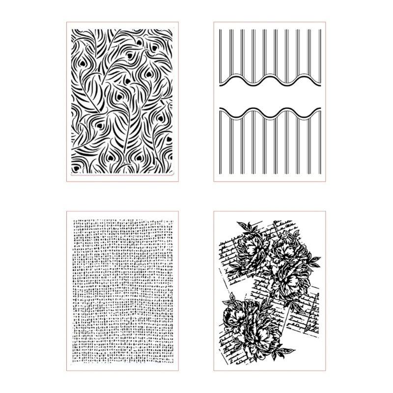 

Leaves Embossing Stencils Paper Craft Embossing Folder Embossing Templates for Christmas Card Making DIY Scrapbooking F1CC