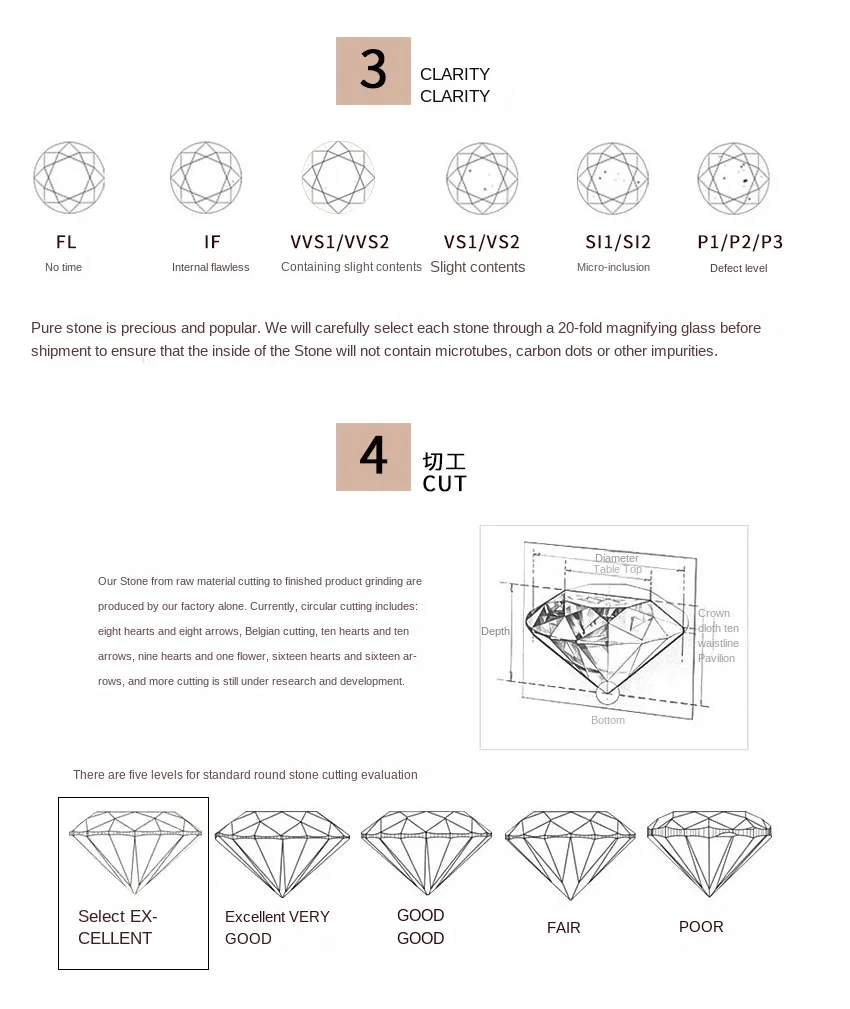 soltas 100% real moissanite vvs pedra para