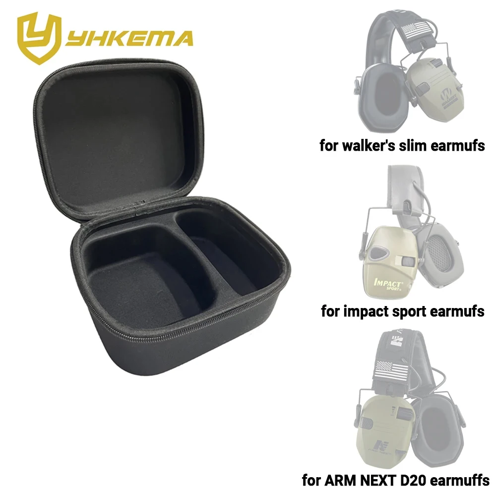 Earmuff Bag Storage Bag For YHKEMA Series/Howard Leight/Walkers Earmuff Headphone Collection Anti-dust Waterproof Bag Hearing Protection