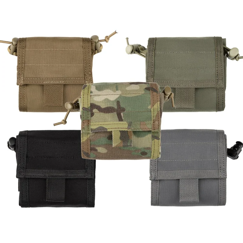 Cp Style Foldable Magazine Dump Pouch Airsoft Rollup Cordura Hunting