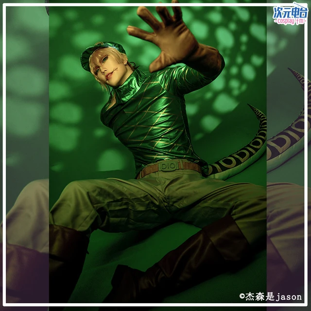 Anime Jo Bizarre Adventure Steel Ball Run Johnny Joestar Cosplay Hat JO  Jonathan Costume scarf Sunscreen Hat with Ornament