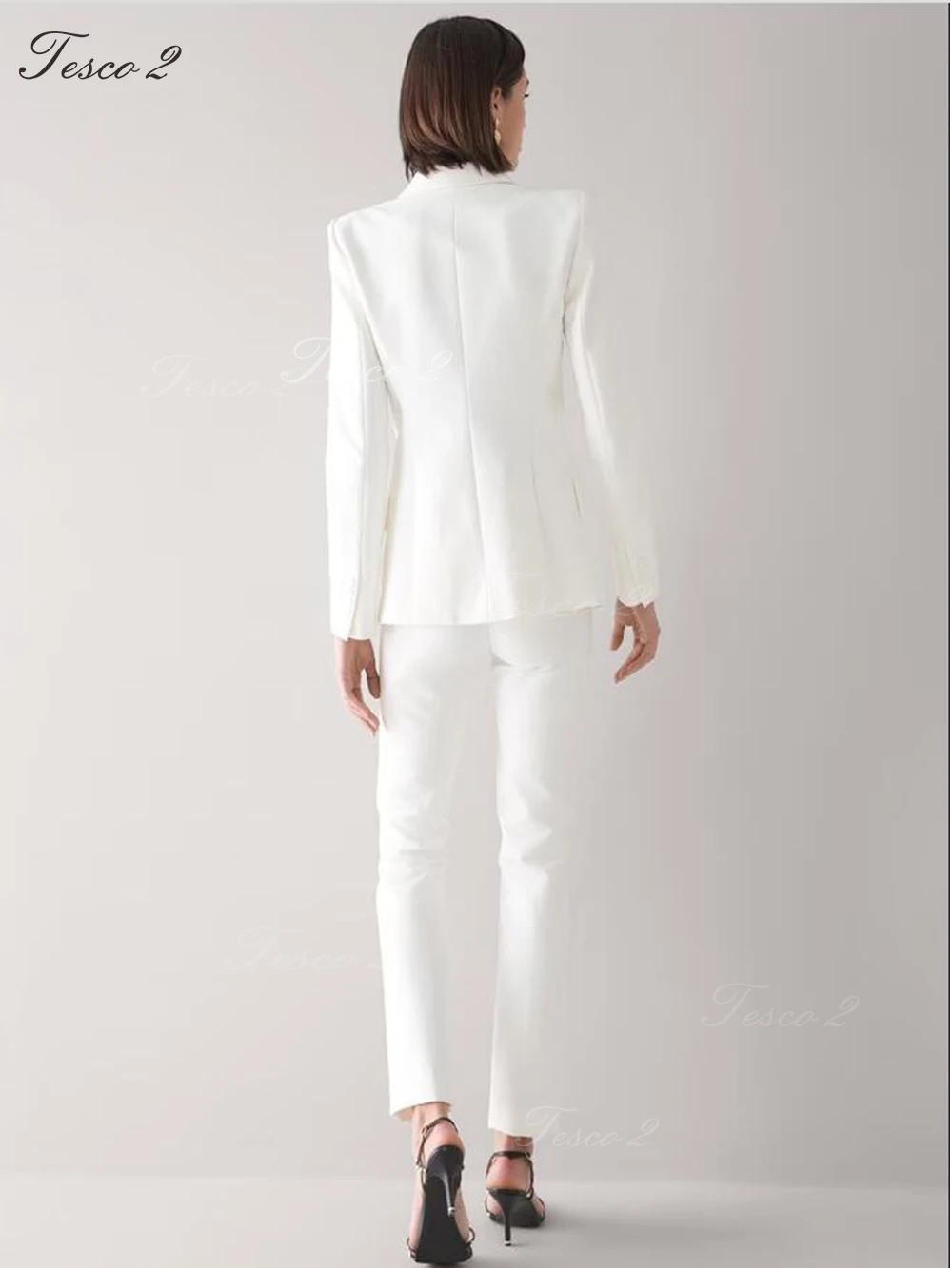 New Fashion Women's Suit Slim Fit Long Sleeve Office Lady Wear Suit Design Sense Waistband For Formal Evening Party Suit