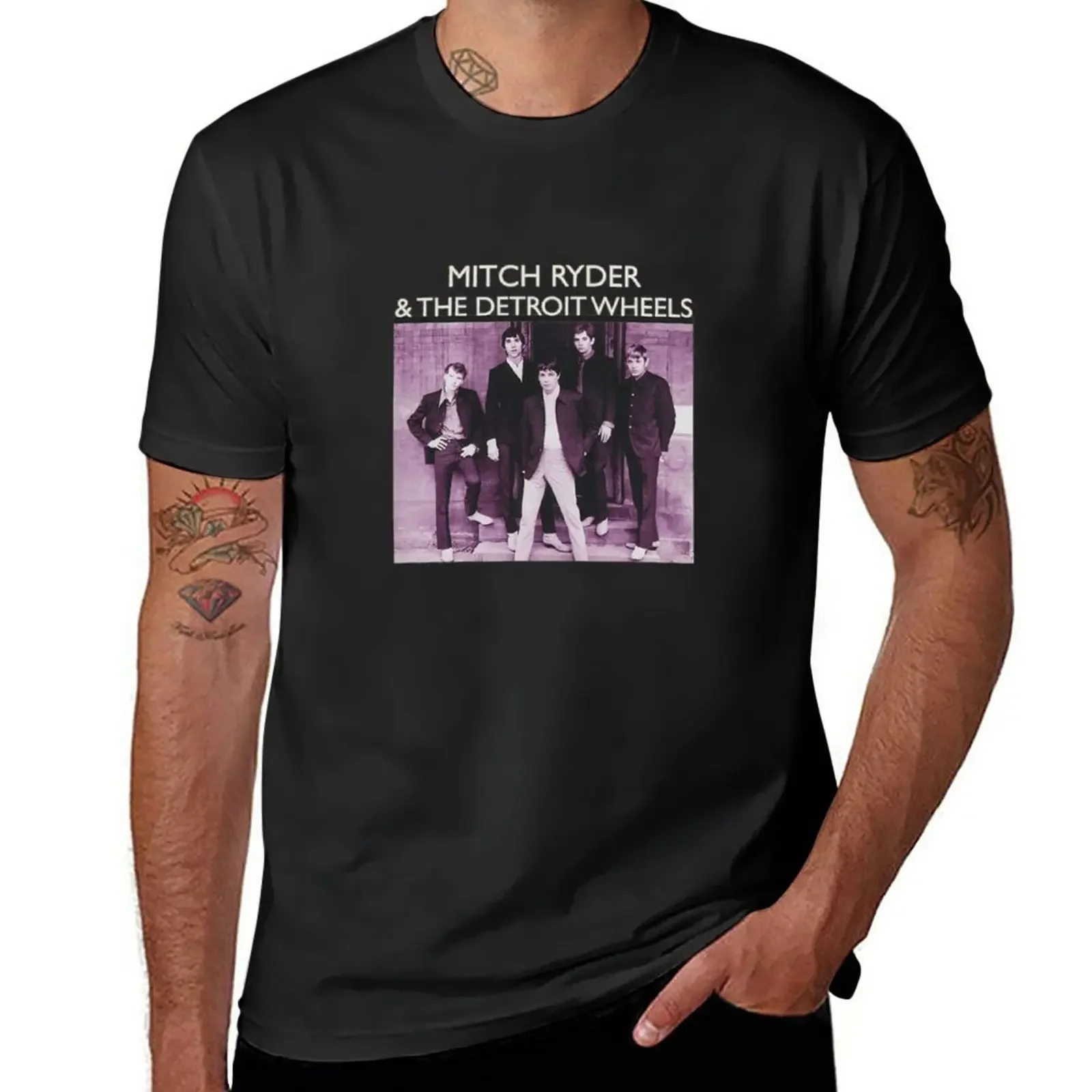 

Футболка Mitch Ryder, мужская спортивная футболка для фанатов аниме oversizeds