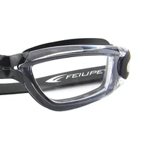 Women Men Swimming Goggles Myopia Professional Diving Glasses Anti Fog  Diopter Clear Lens Pool Eyewear 2