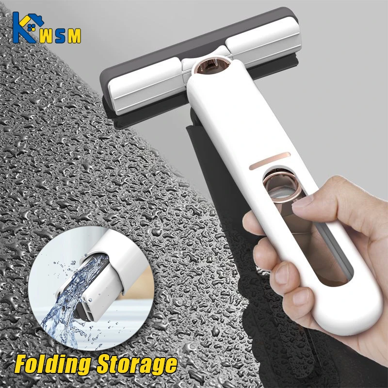 Mini Portable Mop Hand Free Squeeze Mop Children's Mop Car Mop