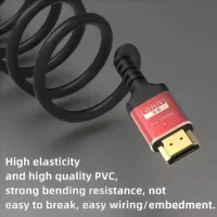 8K Ultra High Speed HDMI Cable 2.1, 48Gbps 1M/1.5M/2M, Support 8K@60Hz 4K@120Hz, eARC and Dolby Vision, Compatible with PS5 - Image 4