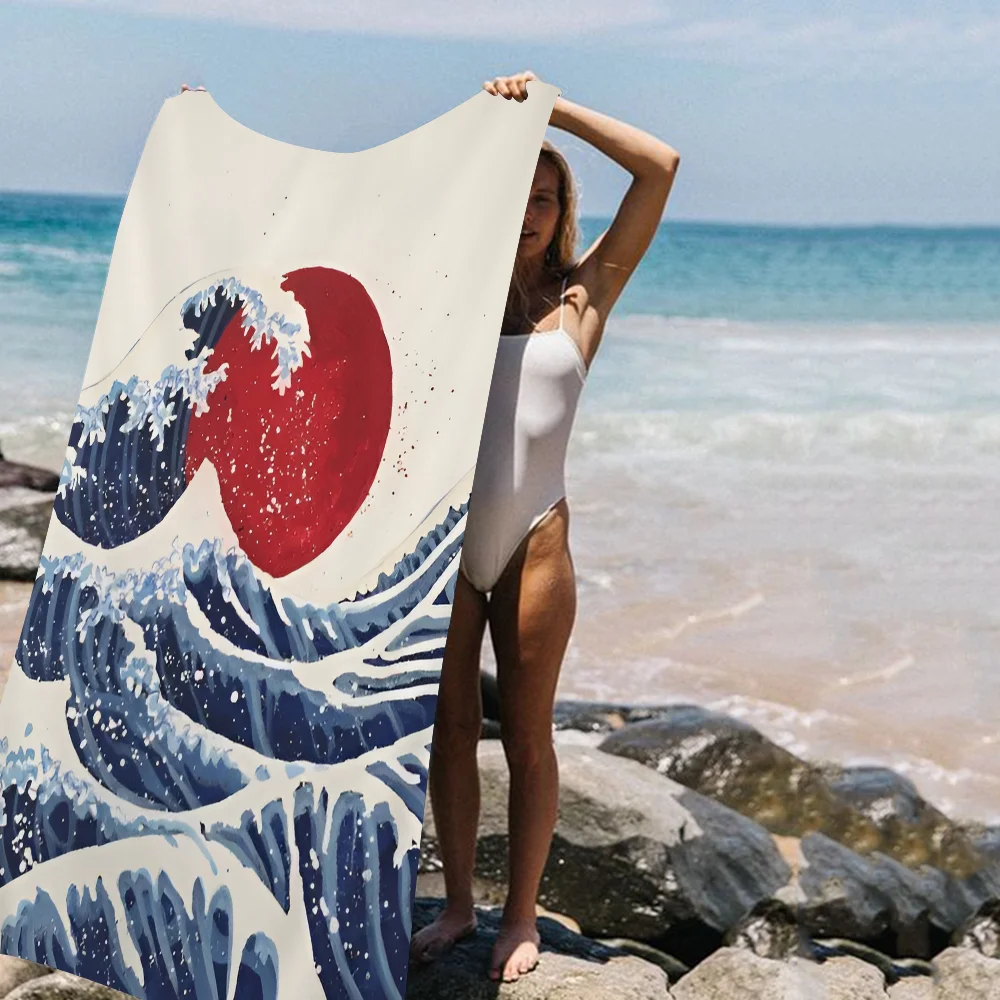 Great Wave Beach Towel 4