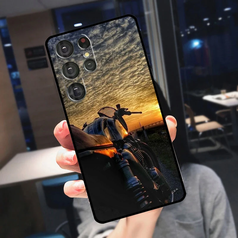 Vintage Motorcycle Design Phone Case