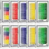 120 Pcs Kids Prepared Microscope Slides Animals Insects Plants Flowers Biological Specimens  For Student School Science 1