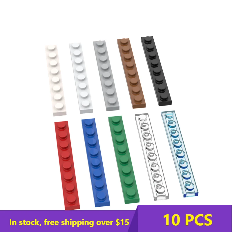 Детский конструктор из блоков 1x8 MOC 3460 10 шт. | Игрушки и хобби
