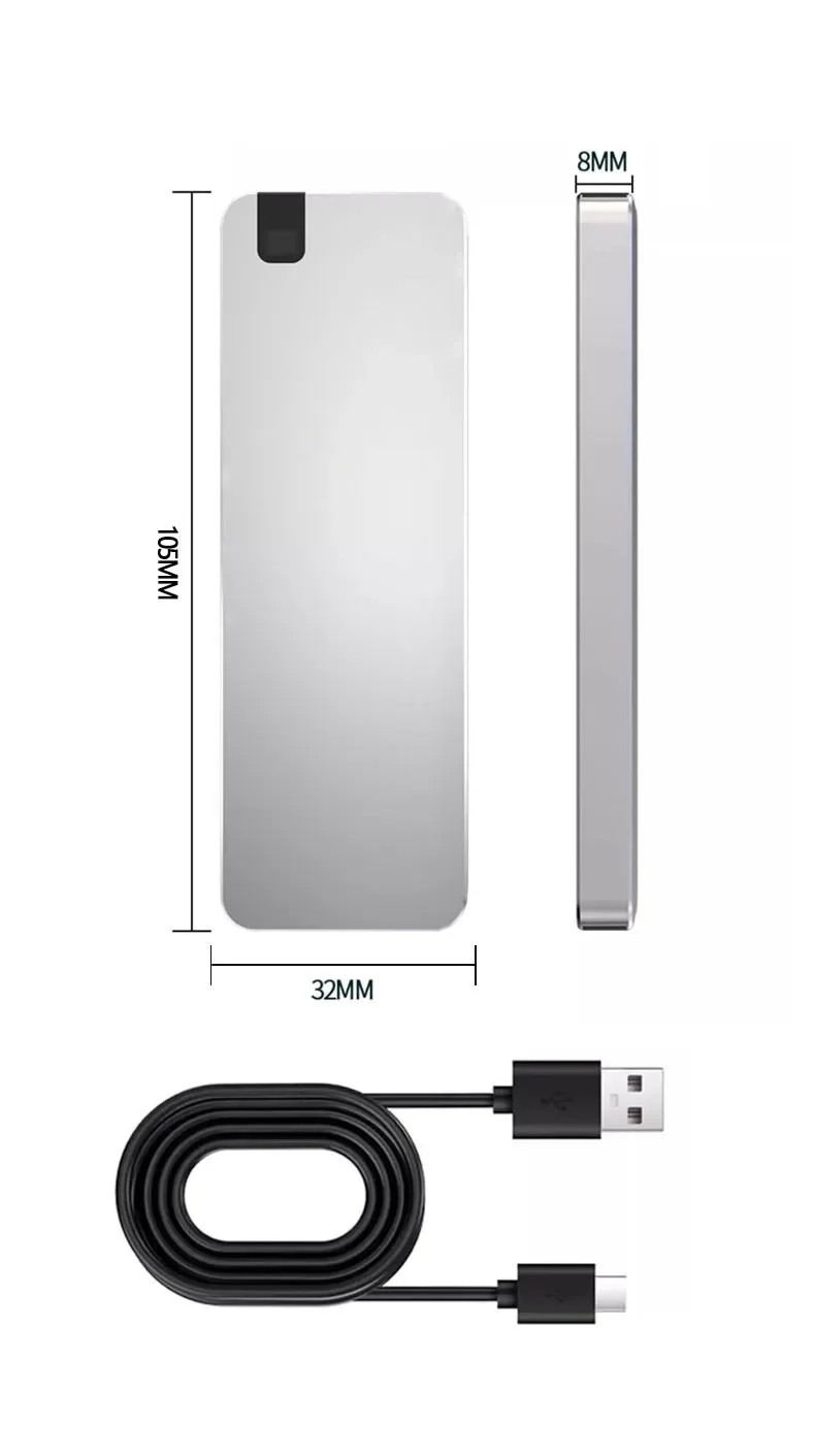 Portable SSD Solid State Drive External 1TB 500GB 2TB 4TB 8TB USB Type C USB 3.1 For Xiaomi For Laptops PC