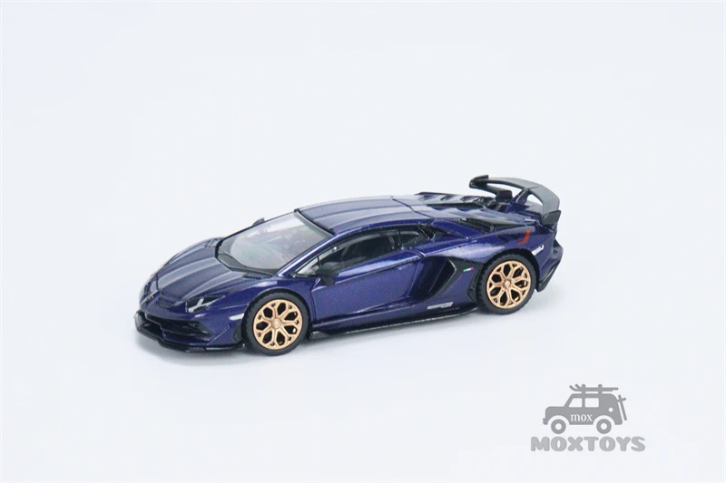 

MINI GT 1:64 Aventador SVJ Viola Aletheia Diecast Model Car