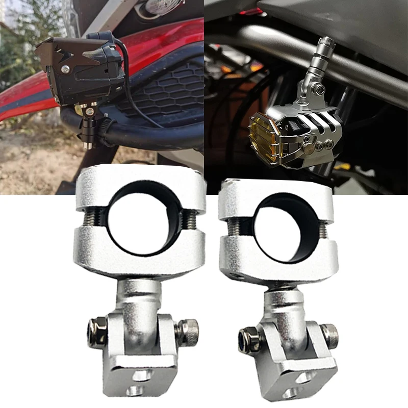 

Universal 22mm-25mm Motorcycle LED Lights Bracket Auxiliary Lights Fog Lights Brackets For BMW For Kawasaki For Honda For Suzuki