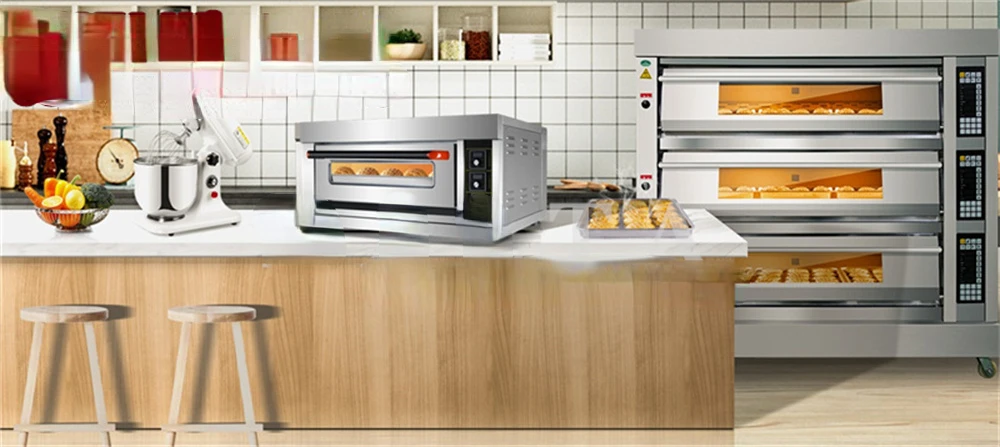 Commercial Electric oven 1200w baking oven 3 layers oven baking bread cake  Pizza machine FKB-3 1pc - AliExpress