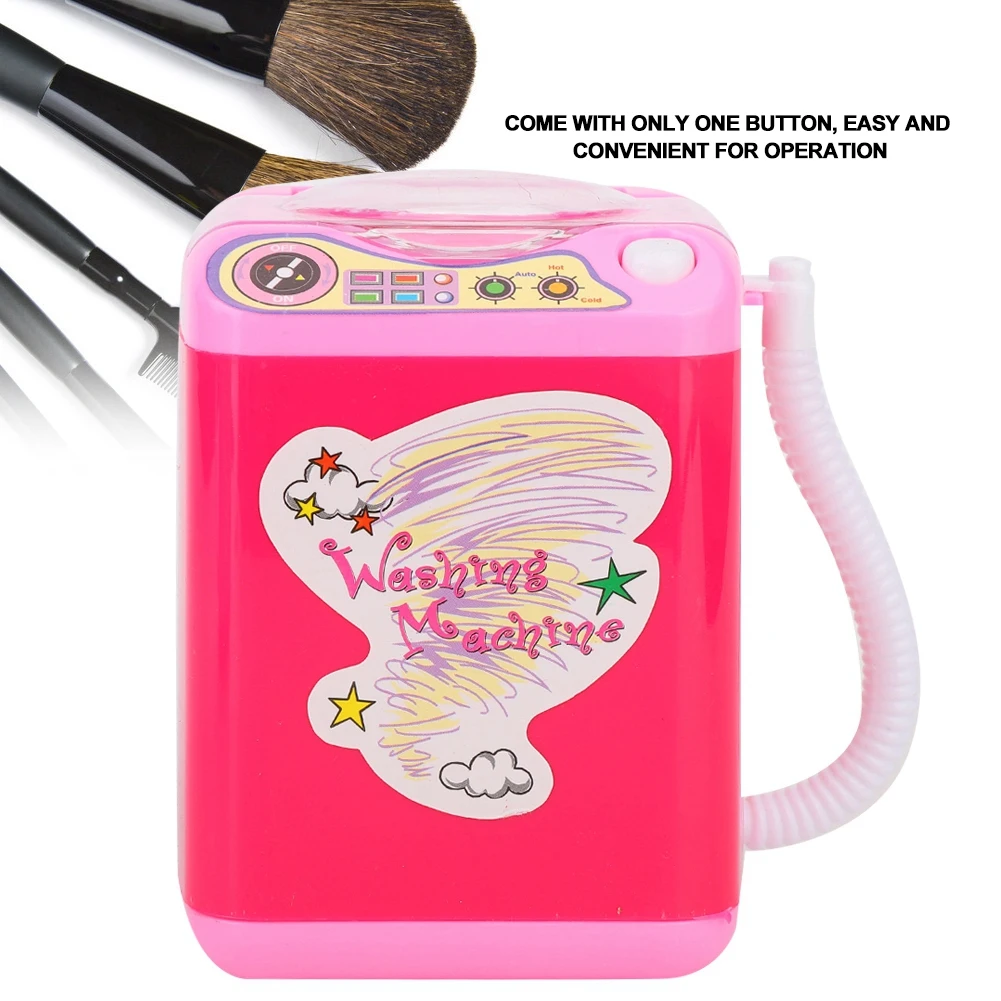 Simulation Washing Machine Make Up Brush Washing Machine Mini Simulation Washing Machine Electric Make Up Brush Washing Machine 4