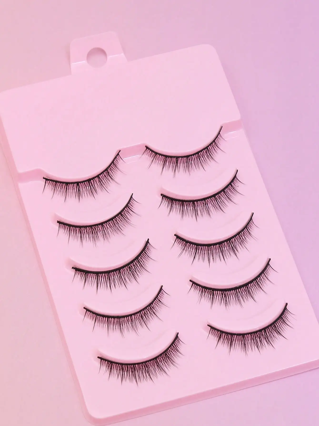Natural False Eyelashes 6