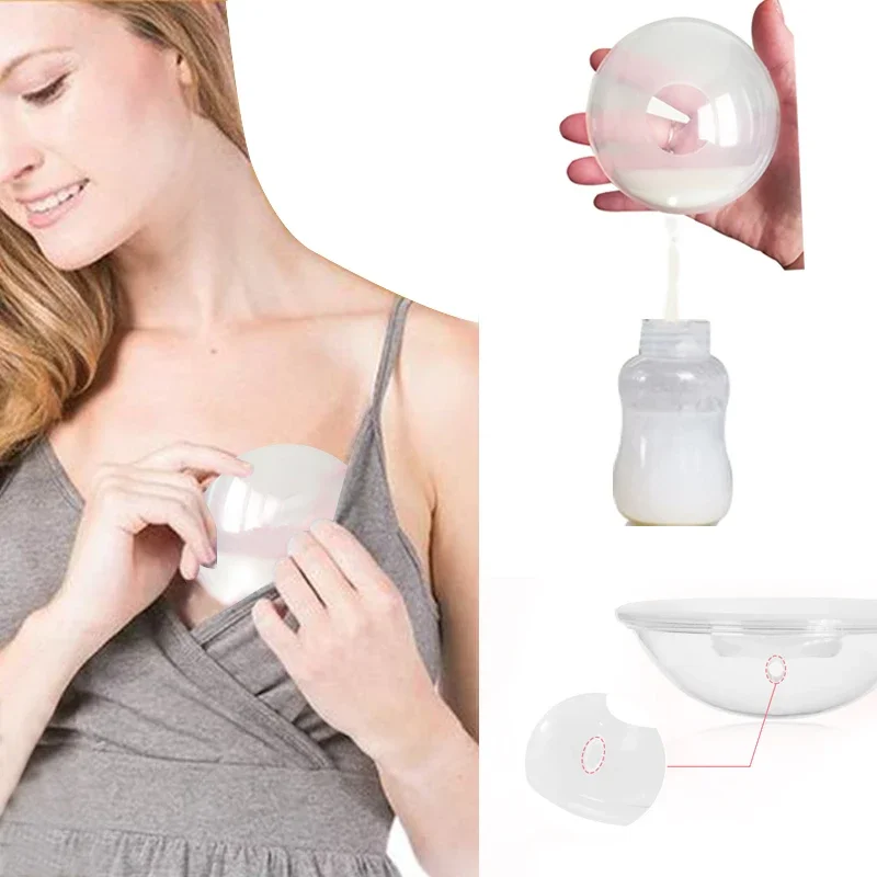 Breast Correcting Shell Baby Feeding Milk Saver Protect Sore Nipples for Breastfeeding Collect Breastmilk for Maternal 2