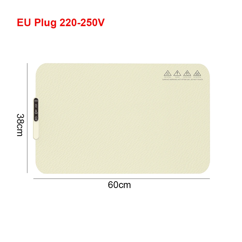 Aquecedor de alimentos elétrico esteira dobrável bandeja de aquecimento de silicone portátil 6 tem configuração superfície completa aquecimento rápido placa mais quente de alimentos