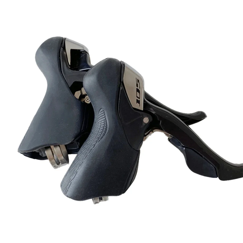 Almencla 2 Pcs Levier De Vitesse De Vélo Housse Confortable Levier De Frein Capot Housse Jaune