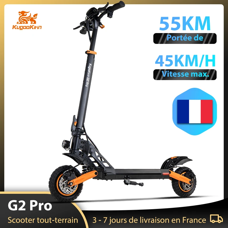 2023 New KUKIRIN G2 MAX Electric Scooter 10*2.75'' Off-road Pneumatic Tires  1000W Motor 48V 20Ah Battery 80km Range 3 Speeds - AliExpress